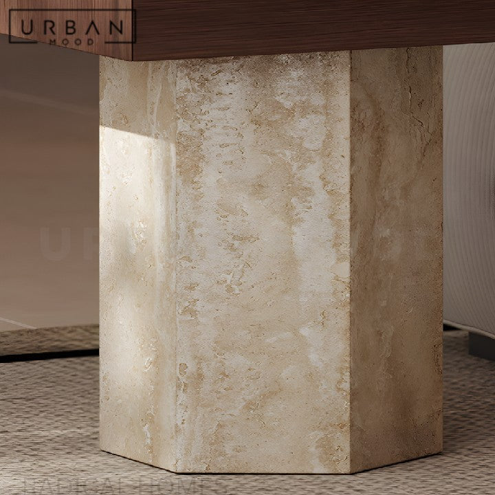 Sideboard Travertine Optik – 150x75x35 Cm, Aus Melaminbeschichtetem Spanplatten, 18 Mm Stark