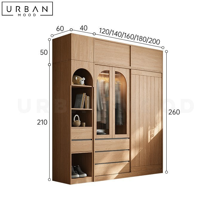 NETH Japandi Cabinet Wardrobe