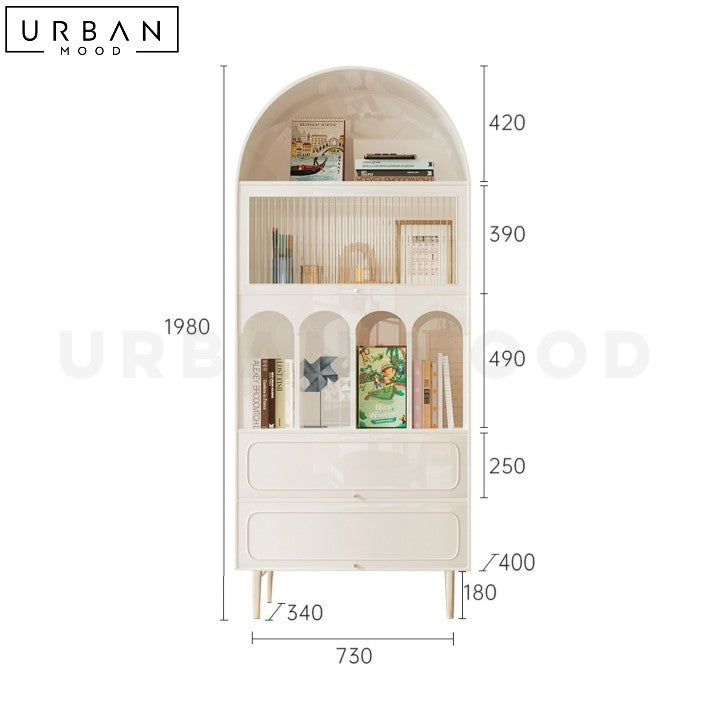 YARITZA Japandi Display Shelf