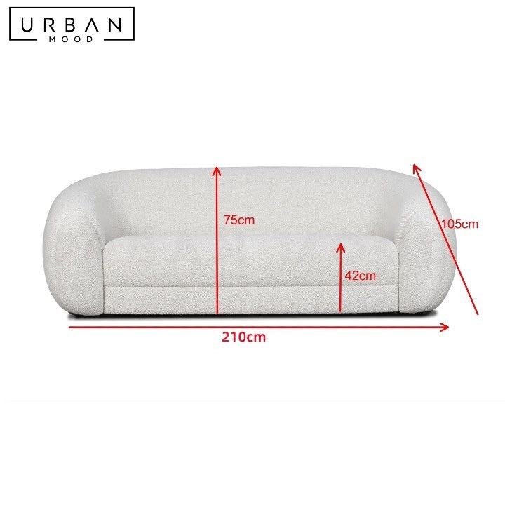 YEGGY Modern Boucle Sofa