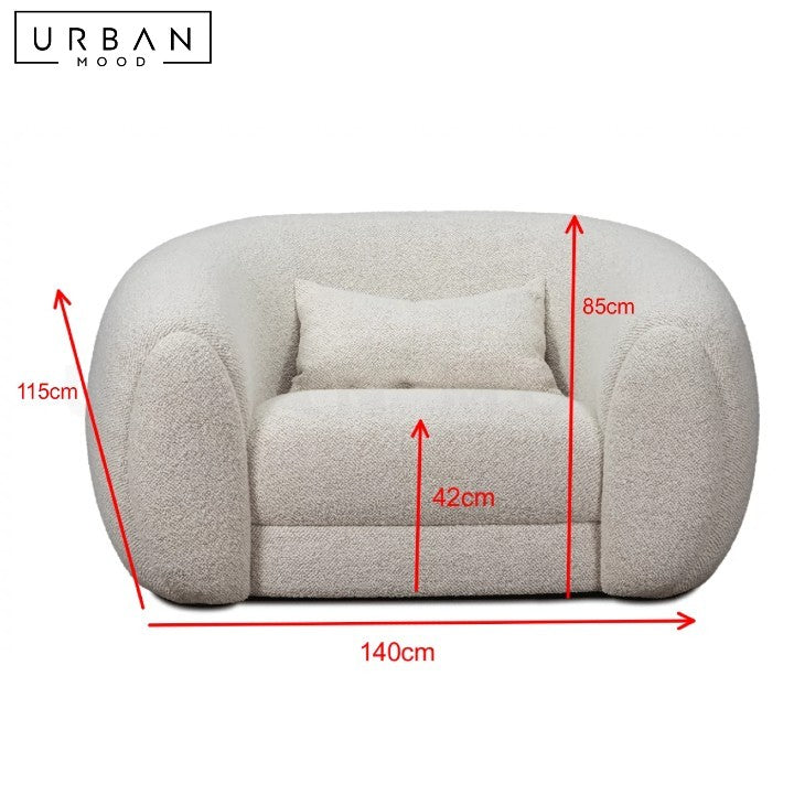 YEGGY Modern Boucle Sofa