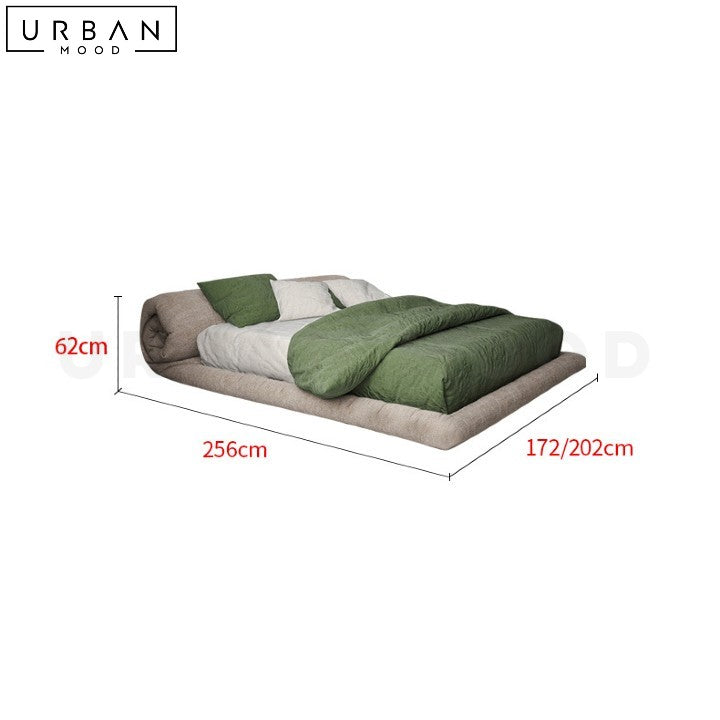 YEN Modern Velvet Bedframe