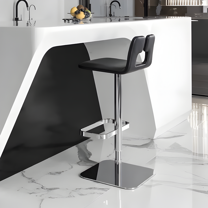 YORSTEN Modern Leather Bar Stool - Urban Mood Singapore