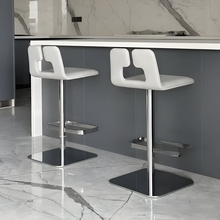 YORSTEN Modern Leather Bar Stool - Urban Mood Singapore