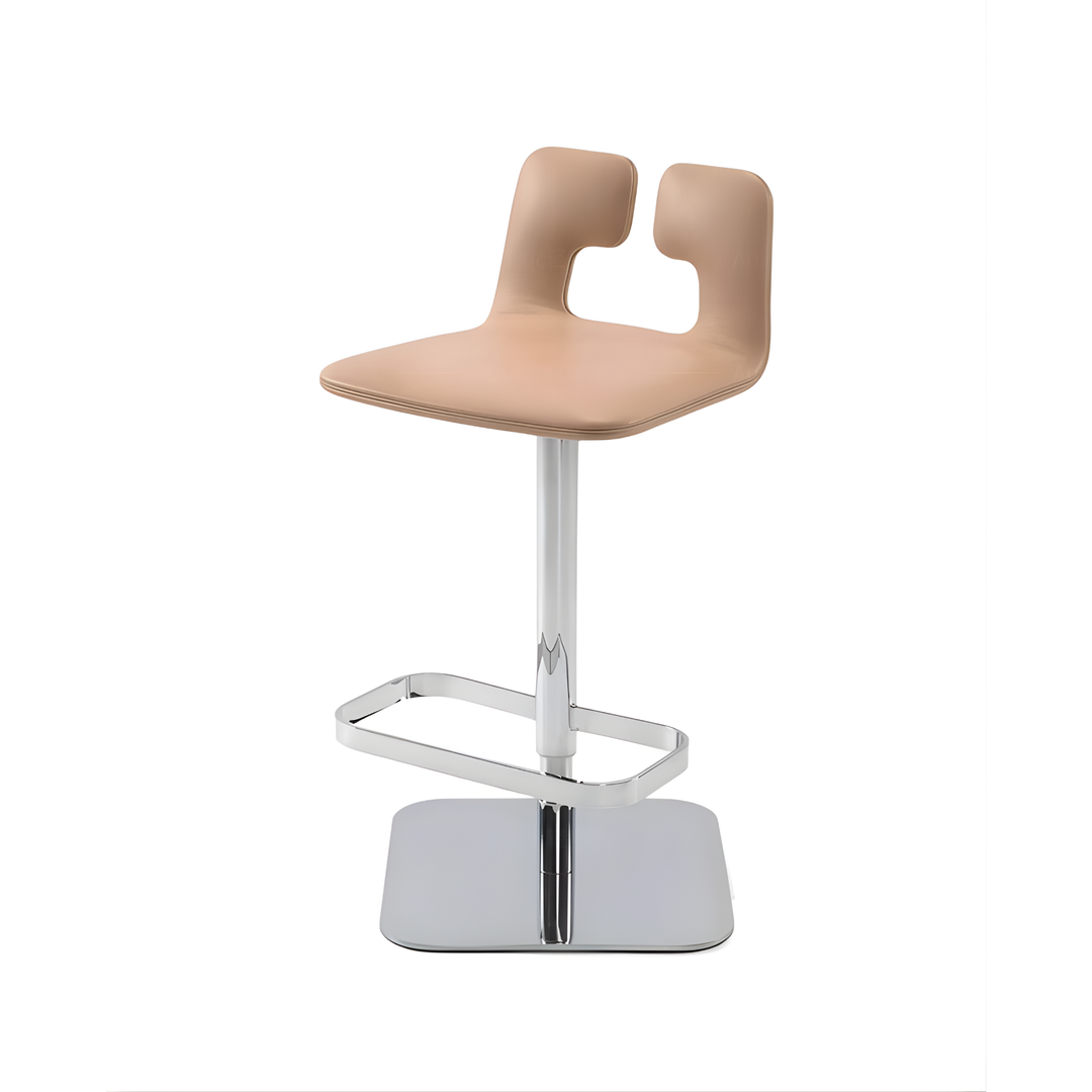 YORSTEN Modern Leather Bar Stool - Urban Mood Singapore