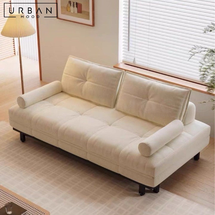 YOSRA Modern Fabric Sofa Bed (Water Resistant)