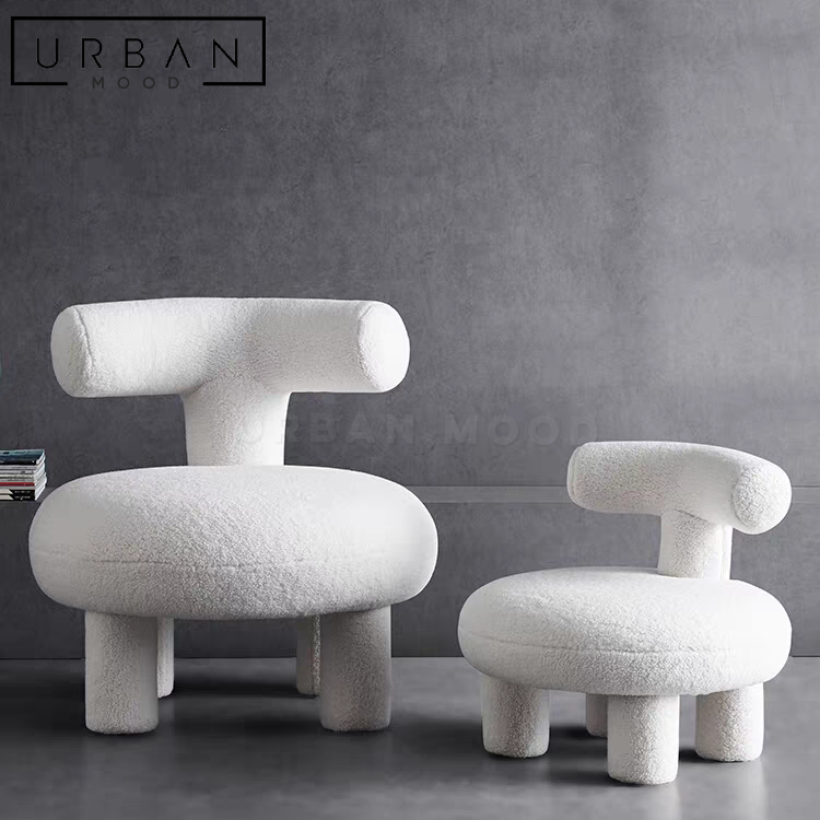 YARN Modern Boucle Leisure Chair