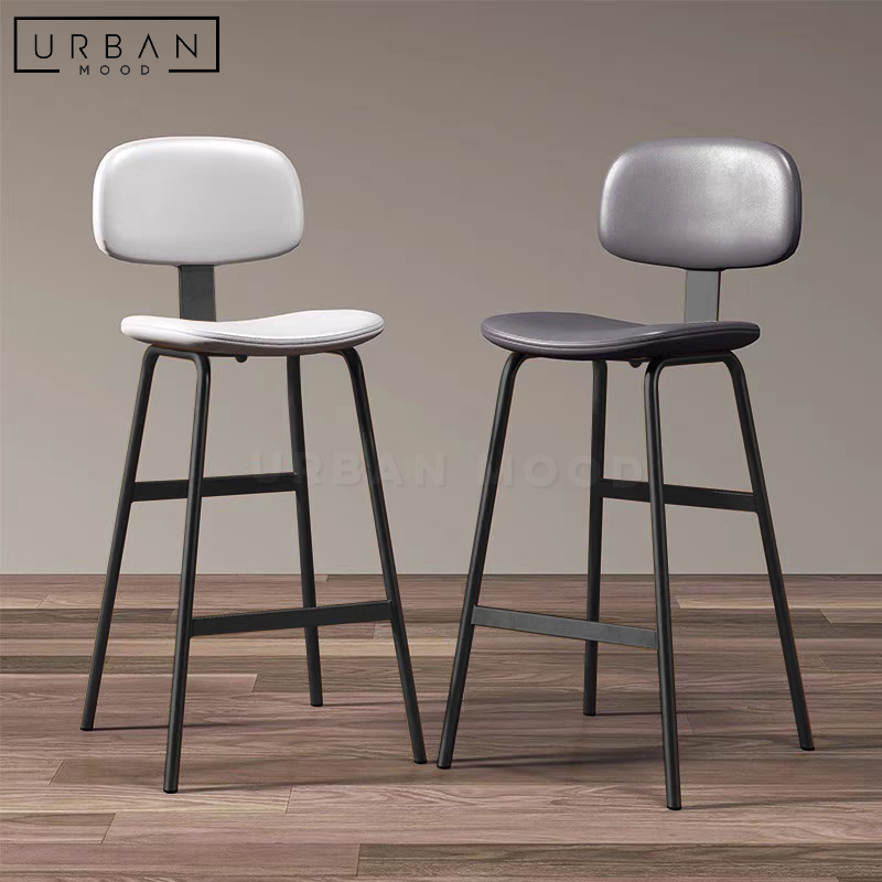 YOKE Modern Industrial Bar Stool