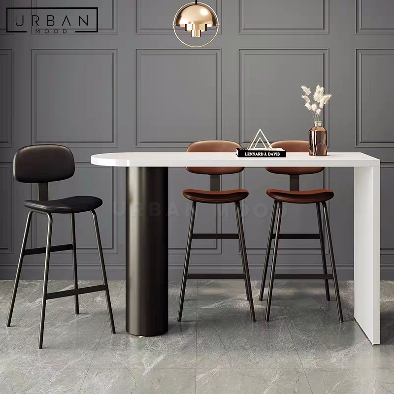 YOKE Modern Industrial Bar Stool