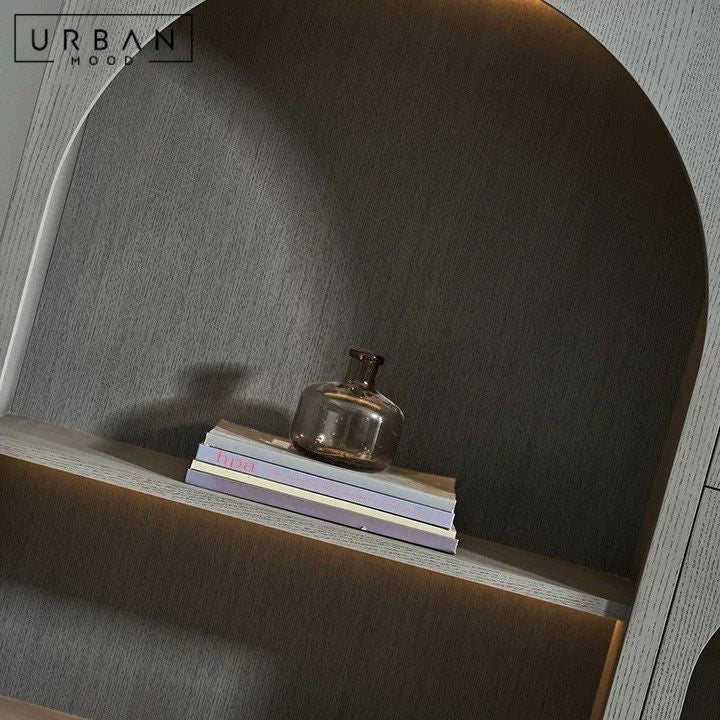 ZAHRAN Modern LED Display Shelf