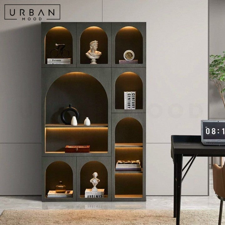 ZAHRAN Modern LED Display Shelf