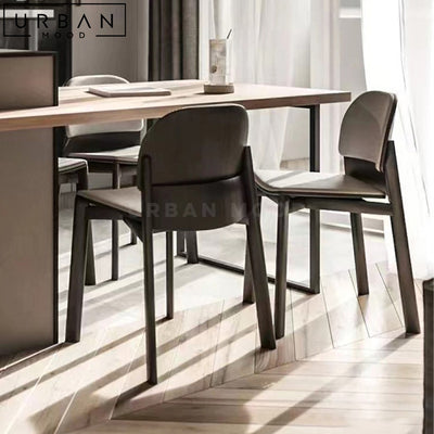 ZAKE Modern Solid Wood Dining Chair