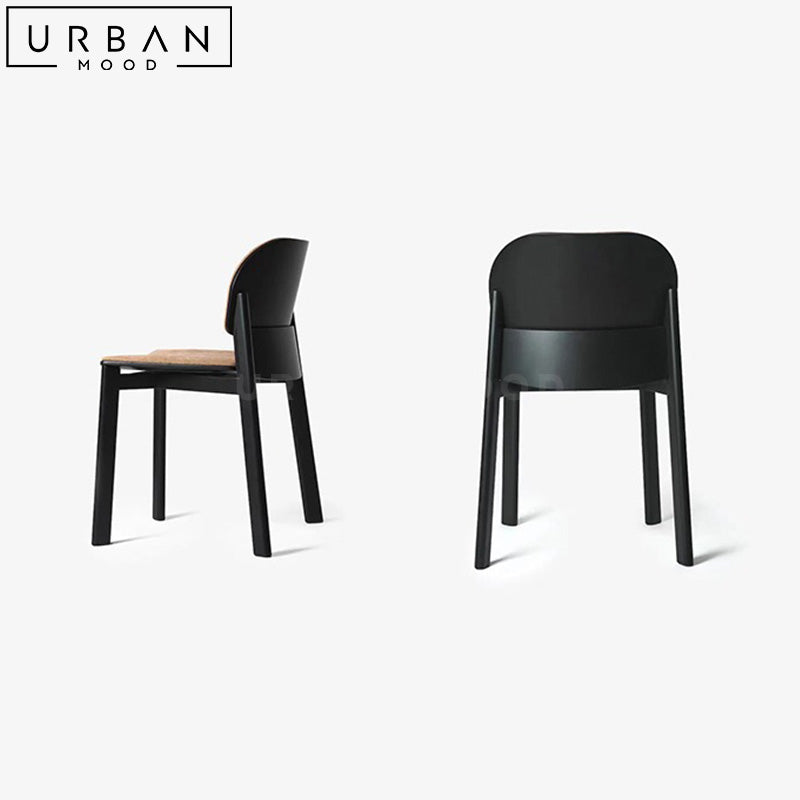 ZAKE Modern Solid Wood Dining Chair