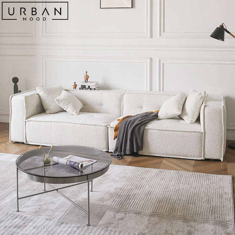 ZALER Modern Fabric Sofa