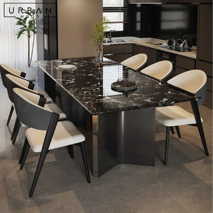 LUNER Modern Marble Dining Table