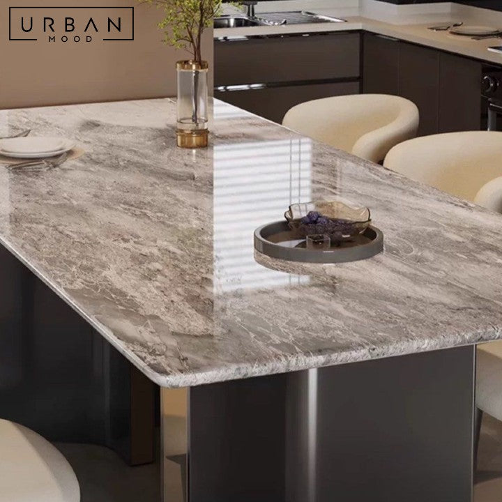 LUNER Modern Marble Dining Table