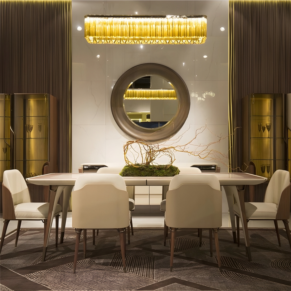 ZAVI Modern Leather Dining Chair - Urban Mood Singapore