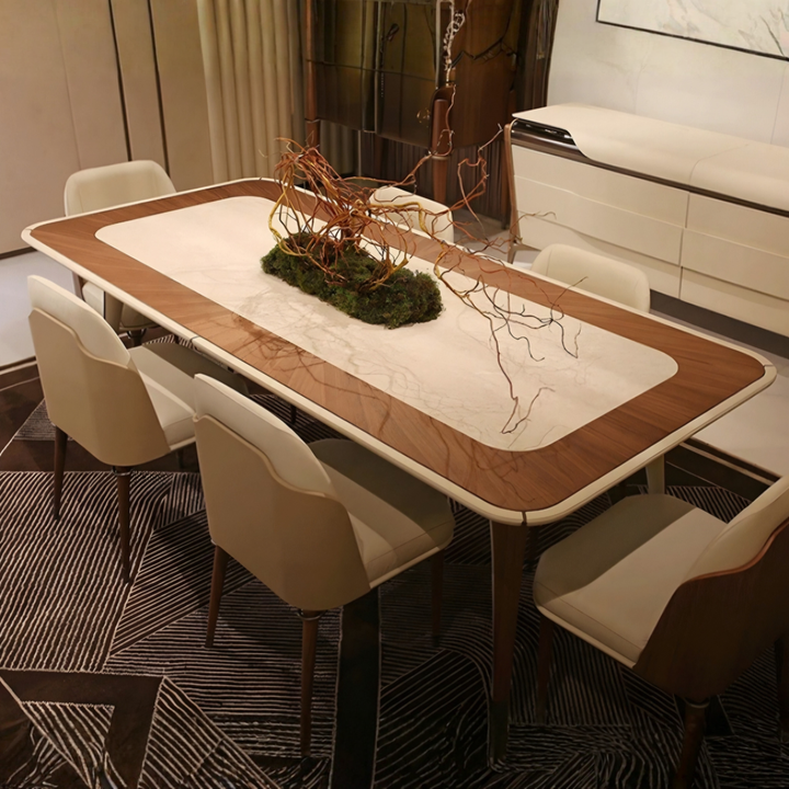 ZAVI Modern Leather Dining Chair - Urban Mood Singapore