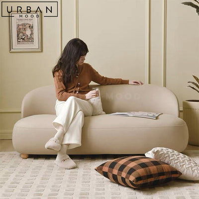 ZAYNE Japandi Fabric Sofa