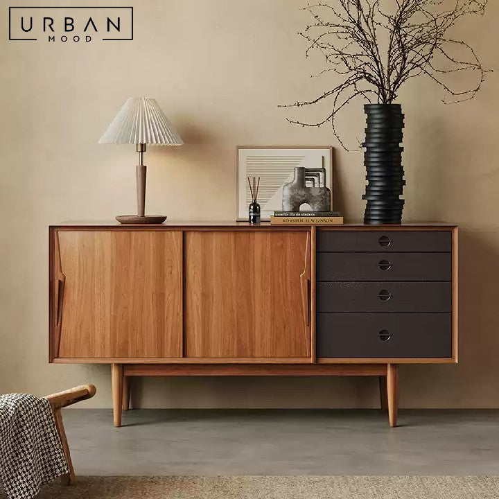 ZENKA Modern Solid Wood Sideboard
