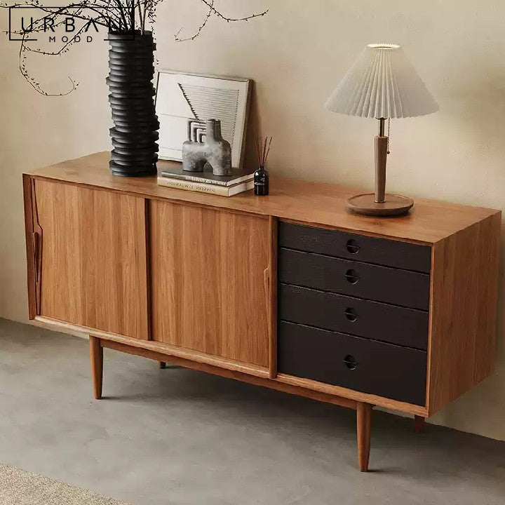ZENKA Modern Solid Wood Sideboard