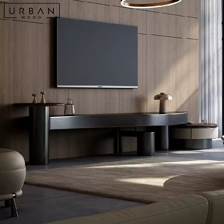 ZENEBE Modern Extendable TV Console