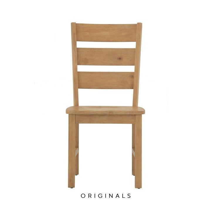 ZENEPE Scandinavian Solid Wood Dining Chair (Set of 2)