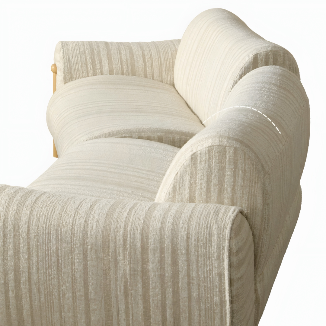 ZEVANI Modern Chenille Fabric Sofa - Urban Mood Singapore