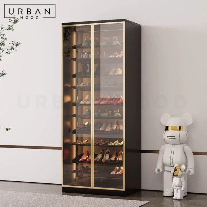 SHAYNE Modern Rotatable Shoe Cabinet