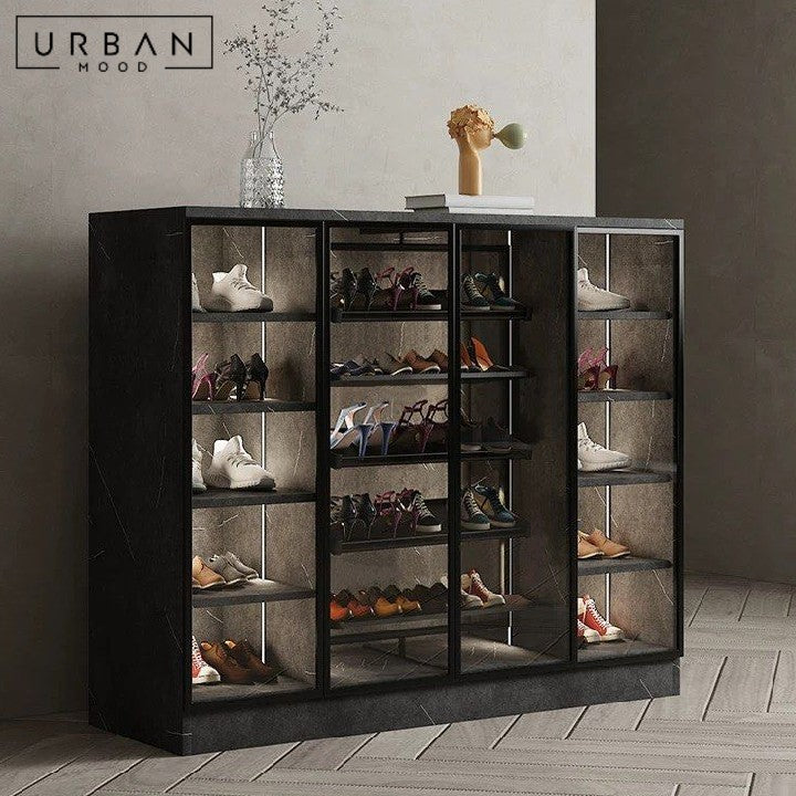 SHAYNE Modern Rotatable Shoe Cabinet