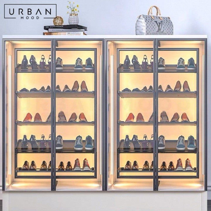 SHAYNE Modern Rotatable Shoe Cabinet