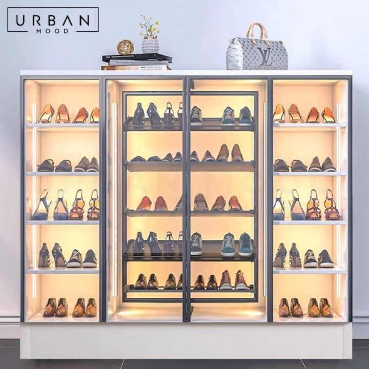 SHAYNE Modern Rotatable Shoe Cabinet
