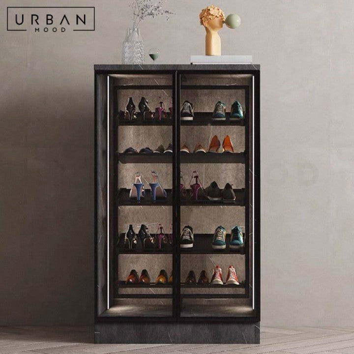 SHAYNE Modern Rotatable Shoe Cabinet
