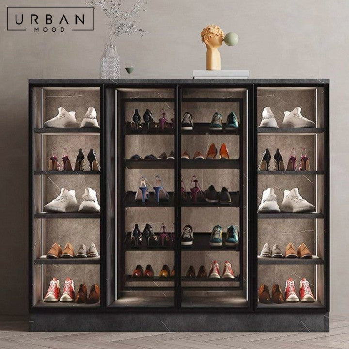 SHAYNE Modern Rotatable Shoe Cabinet
