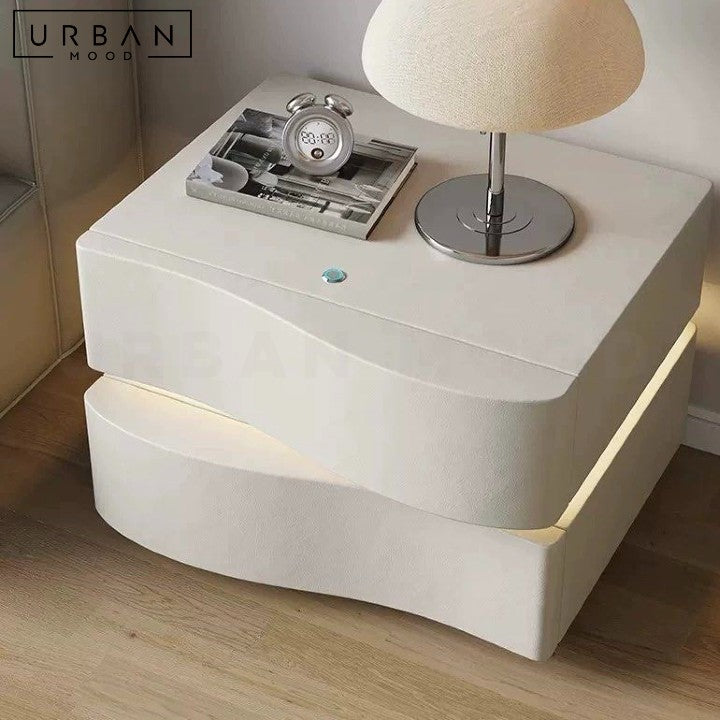 ZHANG Modern LED Bedside Table