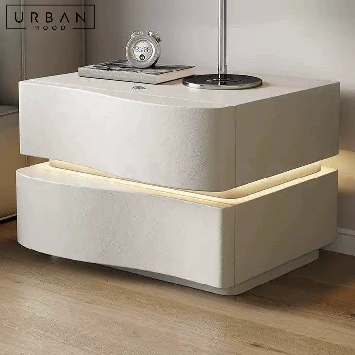 ZHANG Modern LED Bedside Table