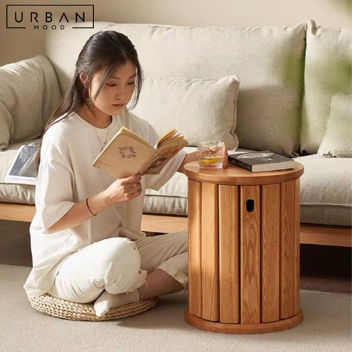 スツール Stool and Cushion for 101  ZHO Scandinavian Solid Wood Stackable Side Table Stool – Urban Mood