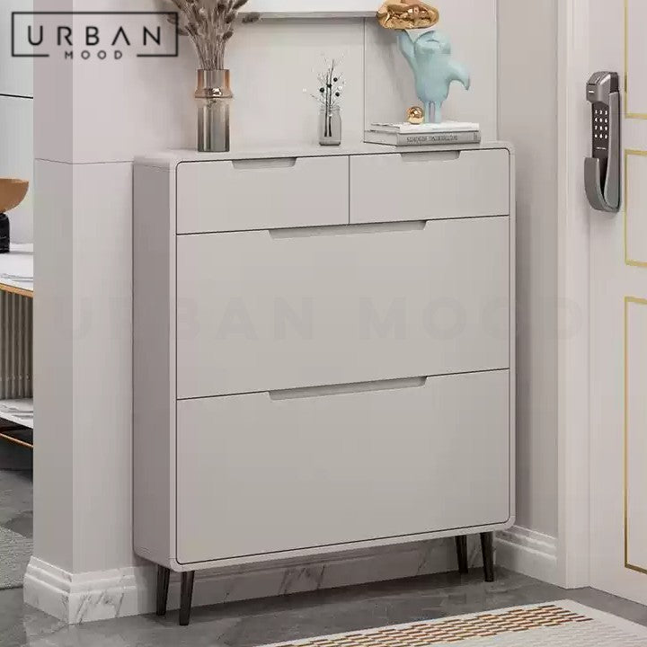 ZONIA Modern Ultra Slim Shoe Cabinet