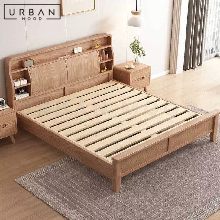 ZIEGLER Modern Solid Wood Bedframe