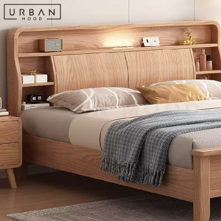 ZIEGLER Modern Solid Wood Bedframe