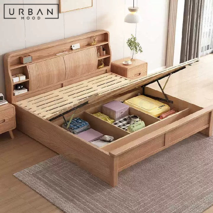 ZIEGLER Modern Solid Wood Bedframe