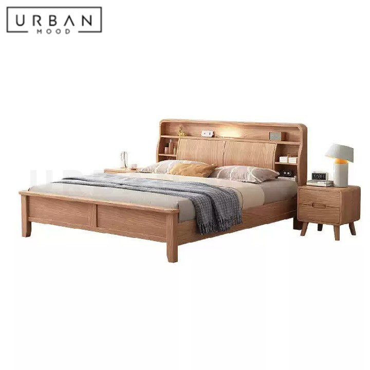 ZIEGLER Modern Solid Wood Bedframe
