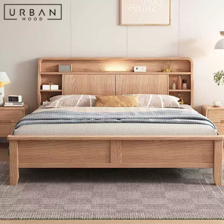 ZIEGLER Modern Solid Wood Bedframe