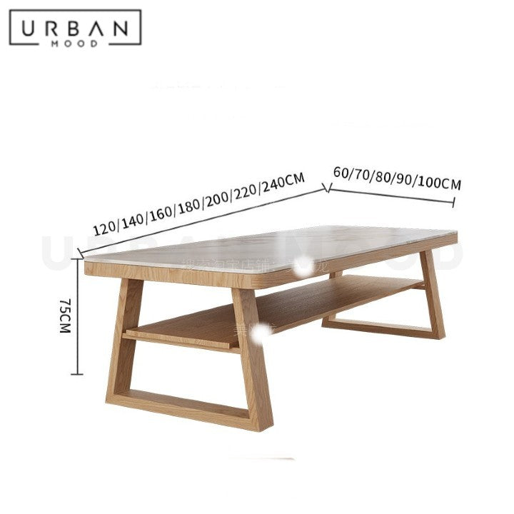 ESTRA Modern Sintered Stone Dining Table