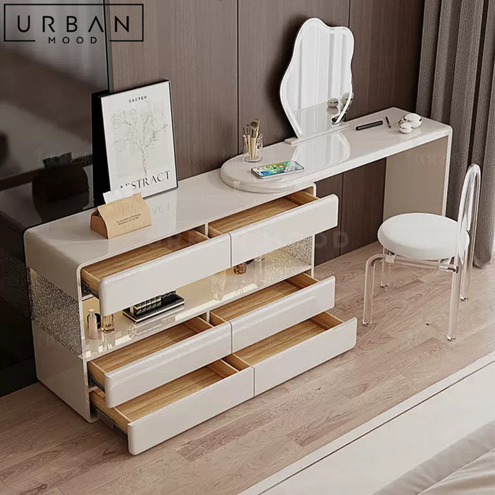 ZILION Modern Vanity Table