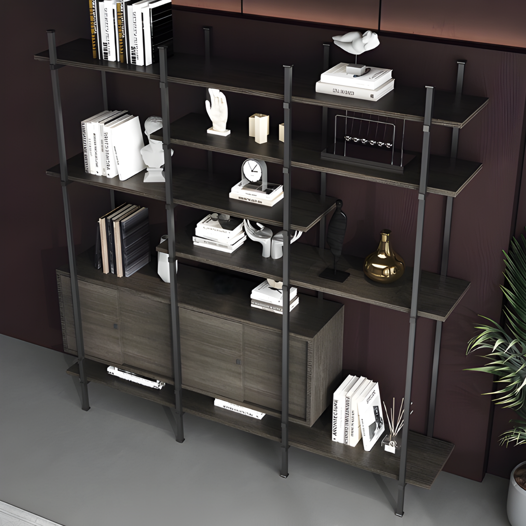 ZORIEL Rustic Display Shelves - Urban Mood Singapore