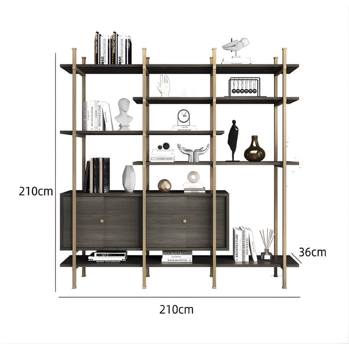 ZORIEL Rustic Display Shelves - Urban Mood Singapore