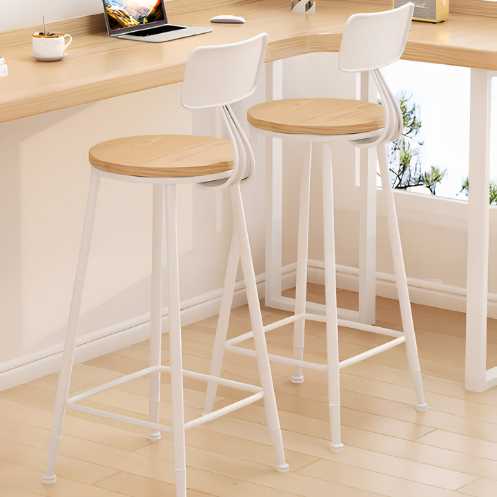 ZORIN Modern Solid Wood L Shaped Bar Table - Urban Mood Singapore