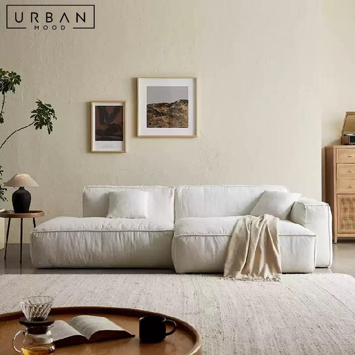 ZORKA Minimalist Fabric Sofa