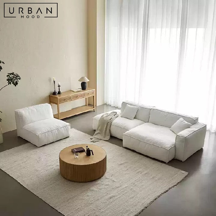 ZORKA Minimalist Fabric Sofa